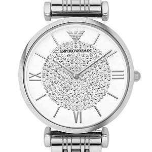 Emporio Armani Women's Two-Hand, Stainless Steel Watch, 32mm case size ambersleys