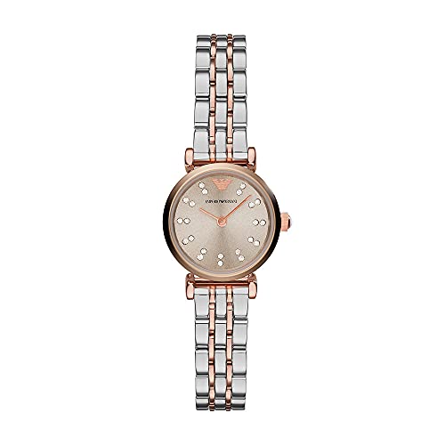 Emporio Armani Women's Two-Hand Two-Tone Stainless Steel Watch ambersleys