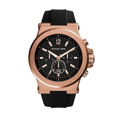 Michael Kors Men's watch DYLAN, 48mm case size, Chronograph movement, Silicone strap ambersleys