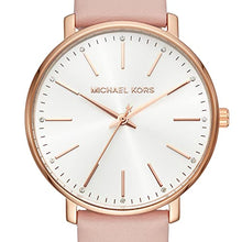 Load image into Gallery viewer, Michael Kors Women&#39;s Analogue Quartz Watch with Leather Strap MK2741 ambersleys