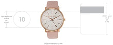 Load image into Gallery viewer, Michael Kors Women&#39;s Analogue Quartz Watch with Leather Strap MK2741 ambersleys