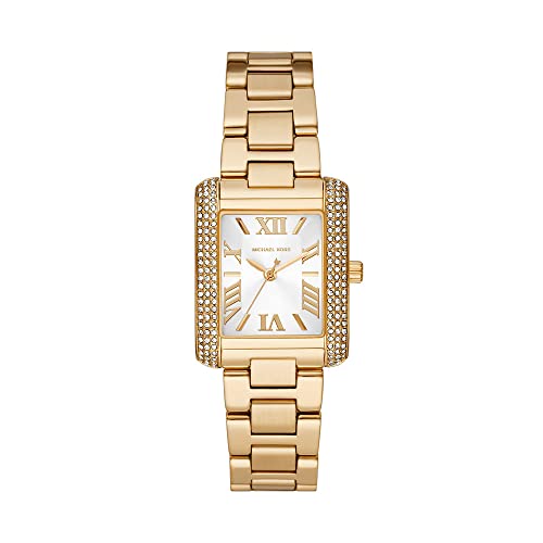 Michael Kors Women's Emery Three-Hand, Gold-Tone Stainless Steel Watch, MK4640 ambersleys