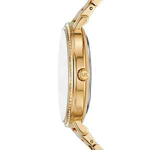 Michael Kors Women's Pyper Three-Hand, Alloy Watch, 38mm case size ambersleys