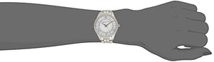 Michael Kors Women's Watch LAURYN, 33mm case size, Three Hand movement, Stainless Steel strap ambersleys