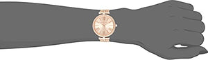 Michael Kors Women's Watch MACI, 34mm case size, Three Hand movement, Stainless Steel strap ambersleys