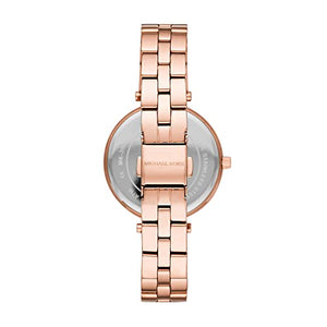 Michael Kors Women's Watch MACI, 34mm case size, Three Hand movement, Stainless Steel strap ambersleys