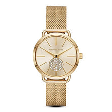 Load image into Gallery viewer, Michael Kors Women&#39;s Watch Portia, 36mm case size, Two Hand movement, Stainless Steel strap ambersleys