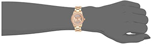 Michael Kors Women's Watch RITZ, 41mm case size, Three Hand movement, Stainless Steel strap ambersleys