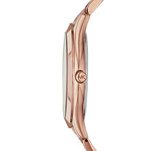 Load image into Gallery viewer, Michael Kors Women&#39;s Watch SLIM RUNRAY, 42mm case size, Three Hand movement, Stainless Steel strap ambersleys