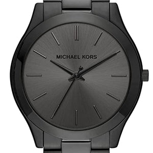 Michael Kors Women's Watch SLIM RUNRAY, 42mm case size, Three Hand movement, Stainless Steel strap ambersleys