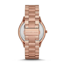 Load image into Gallery viewer, Michael Kors Women&#39;s Watch SLIM RUNRAY, 42mm case size, Three Hand movement, Stainless Steel strap ambersleys