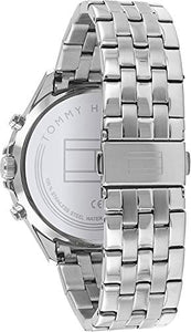 Tommy Hilfiger Analogue Multifunction Quartz Watch for Men with Silver Stainless Steel Bracelet - 1791707 ambersleys