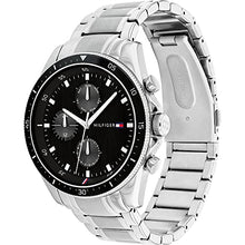 Load image into Gallery viewer, Tommy Hilfiger Analogue Multifunction Quartz Watch for Men with Silver Stainless Steel Bracelet - 1791835 ambersleys
