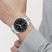 Load image into Gallery viewer, Tommy Hilfiger Analogue Multifunction Quartz Watch for Men with Silver Stainless Steel Bracelet - 1791835 ambersleys