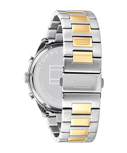 Tommy Hilfiger Analogue Multifunction Quartz Watch for Men with Two-Tone Stainless Steel Bracelet - 1791944 ambersleys