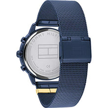 Load image into Gallery viewer, Tommy Hilfiger Analogue Multifunction Quartz Watch for Women with Blue Stainless Steel Mesh Bracelet - 1782305 ambersleys