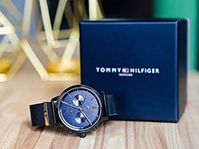 Load image into Gallery viewer, Tommy Hilfiger Analogue Multifunction Quartz Watch for Women with Blue Stainless Steel Mesh Bracelet - 1782305 ambersleys