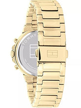 Load image into Gallery viewer, Tommy Hilfiger Analogue Multifunction Quartz Watch for Women with Gold Coloured Stainless Steel Bracelet - 1782380 ambersleys