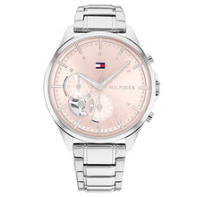 Load image into Gallery viewer, Tommy Hilfiger Analogue Multifunction Quartz Watch for Women with Silver Stainless Steel Bracelet - 1782414 ambersleys