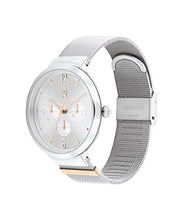 Load image into Gallery viewer, Tommy Hilfiger Analogue Multifunction Quartz Watch for Women with Silver Stainless Steel Mesh Bracelet - 1782537 ambersleys