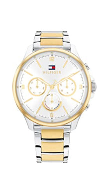 Tommy Hilfiger Analogue Multifunction Quartz Watch for Women with Two-Tone Stainless Steel Bracelet - 1782451 ambersleys