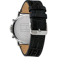 Load image into Gallery viewer, Tommy Hilfiger Analogue Quartz Watch for Men with Black Leather Strap - 1710381 ambersleys