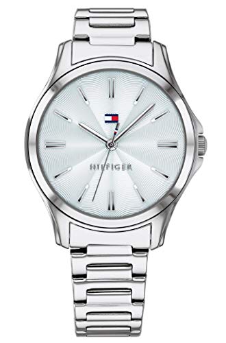 Tommy Hilfiger Analogue Quartz Watch for Women with Silver Stainless Steel Bracelet - 1781949 ambersleys