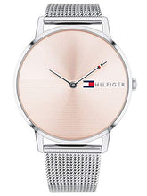 Load image into Gallery viewer, Tommy Hilfiger Analogue Quartz Watch for Women with Silver Stainless Steel Mesh Bracelet - 1781970 ambersleys